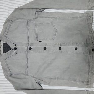 Levi's Men's Light Gray Shirt Jacket